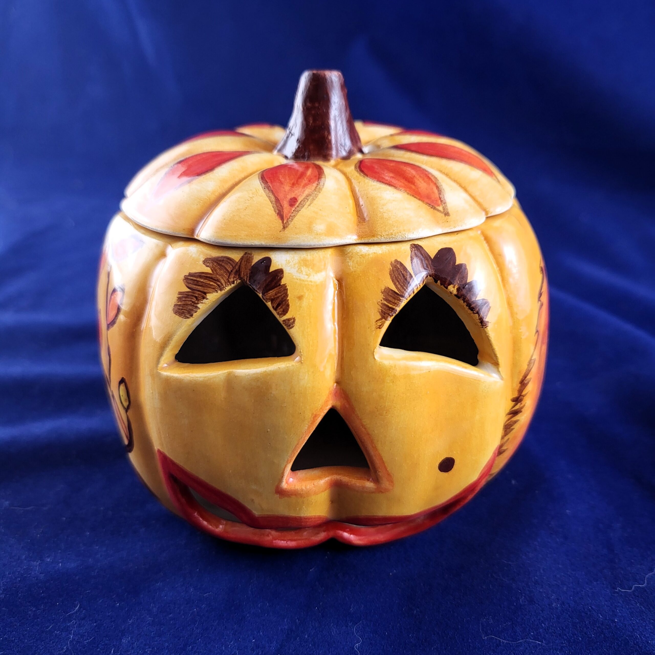 lampion w kształcie dyni ozdoba na Halloween