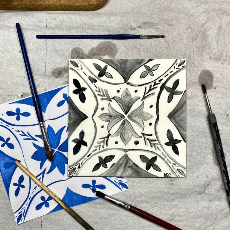 warsztaty malowania kafelków azulejos z degustacją win portugalskich