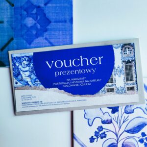Voucher Podarunkowy – Warsztaty Malowania Kafelków Portugalskich Azulejos