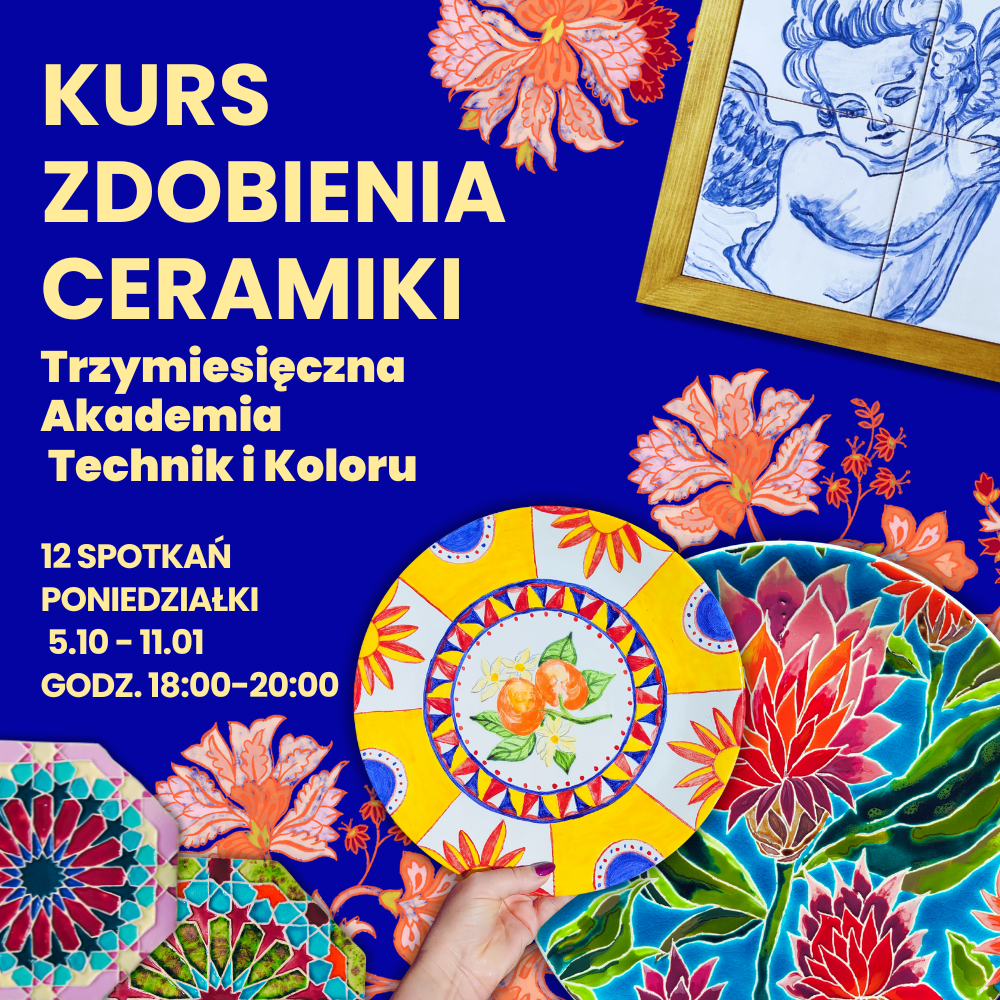 kurs zdobienia ceramiki Warszawa