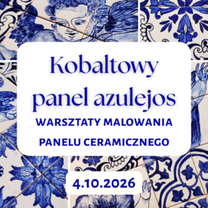 Kobaltowy Panel Azulejos – Warsztaty Ceramiczne Warszawa